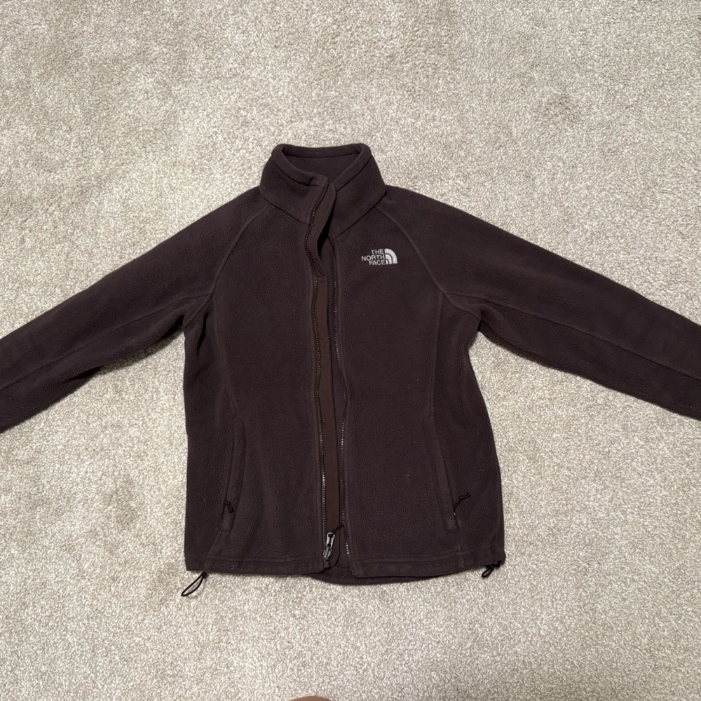 The North Face Women’s Chocolate Brown Fleece Jacket Small